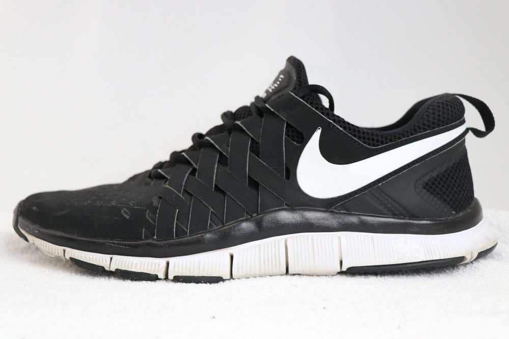 Nike NIKE Free Trainer 5.0 Running Black Woven Wh… - image 3