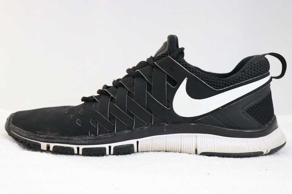 Nike NIKE Free Trainer 5.0 Running Black Woven Wh… - image 4