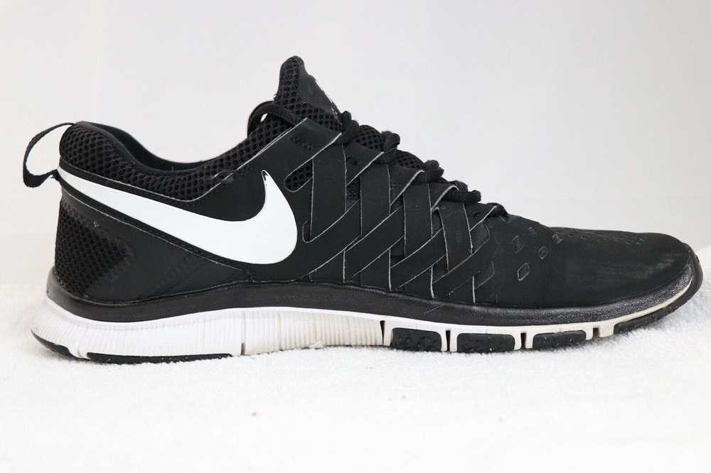 Nike NIKE Free Trainer 5.0 Running Black Woven Wh… - image 9