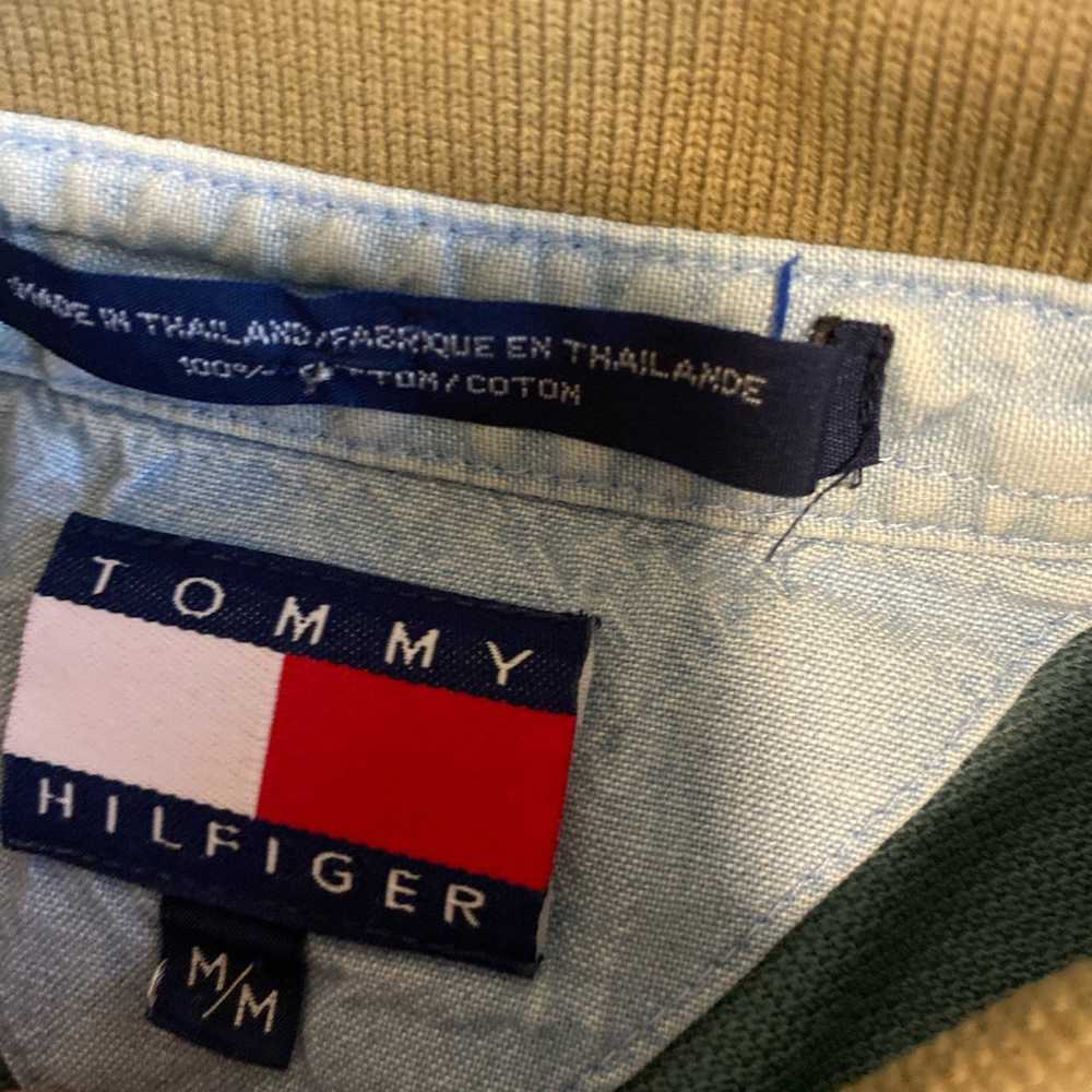 Tommy Hilfiger Vintge color block tommy polo - image 2