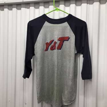 Vintage 80s Y&t band tshirt - image 1