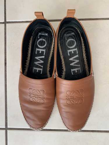 Loewe Low Top Brown Leather Sneaker