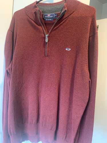 Vineyard Vines Cashmere Vineyard Vines Sweater Red