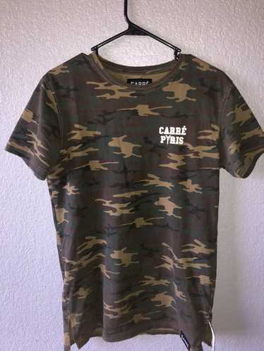 Carre × Vintage CARRE PARIS CAMO T-shirt