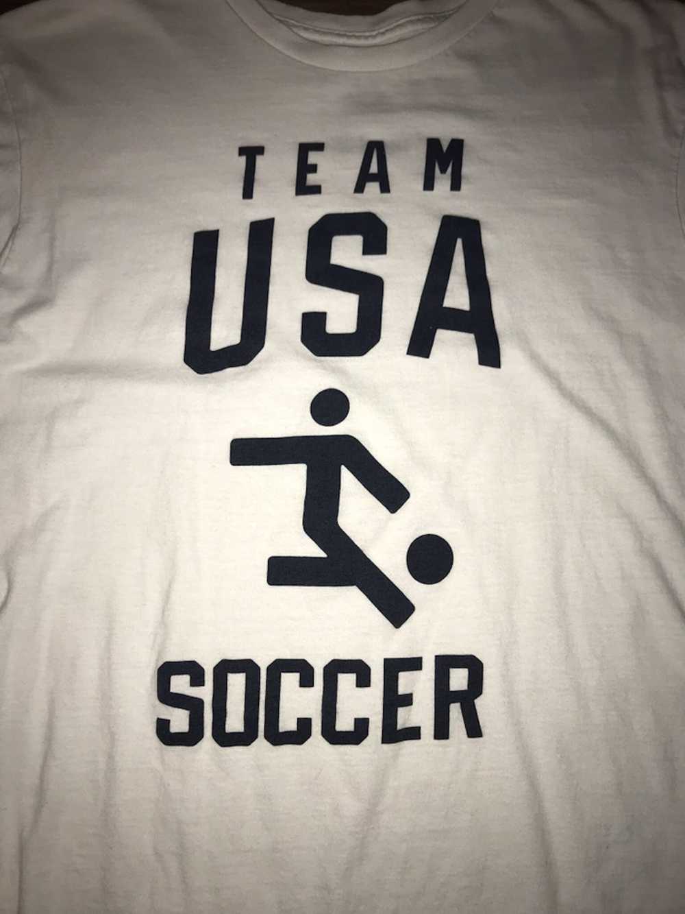 Usa Olympics USA Olympics Soccer T-Shirt - image 1