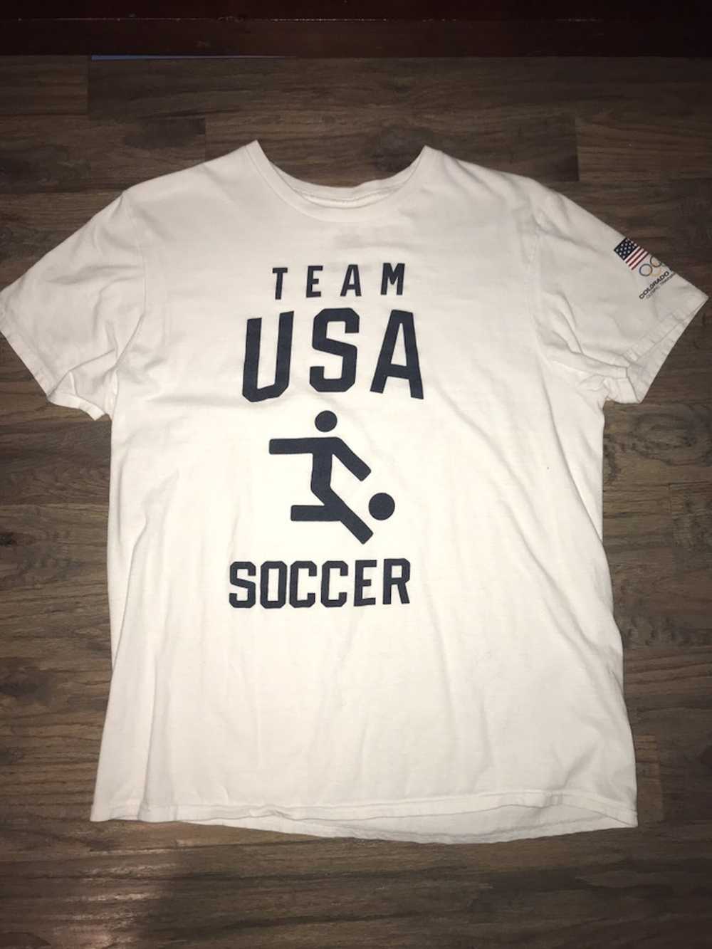 Usa Olympics USA Olympics Soccer T-Shirt - image 2