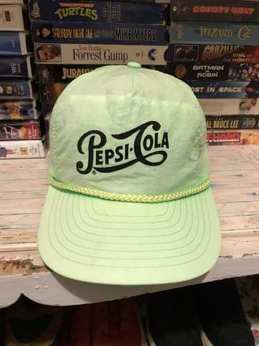 Vintage 70s Pepsi Mayer's Cup Tournament Snap Back Trucker Cap Hat