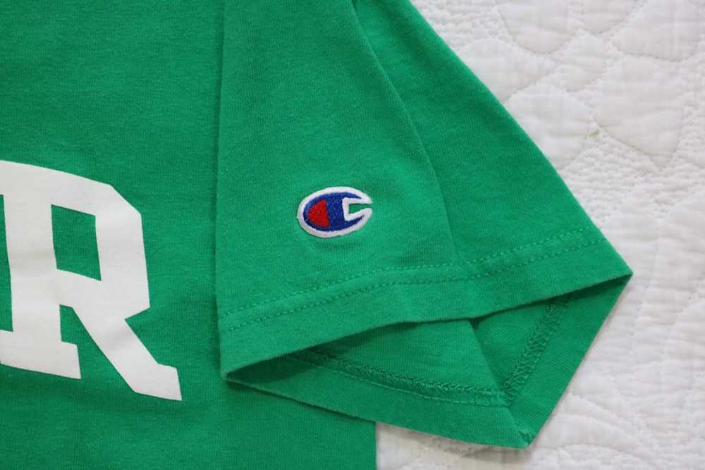 Champion Rider University Champion T Shirt Green … - image 3