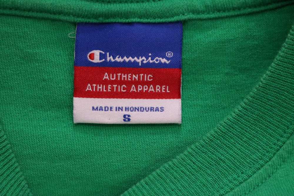 Champion Rider University Champion T Shirt Green … - image 4