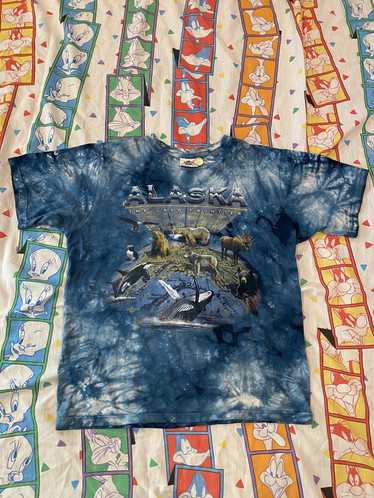 Vintage Alaska The Last Frontier tye dye shirt - image 1