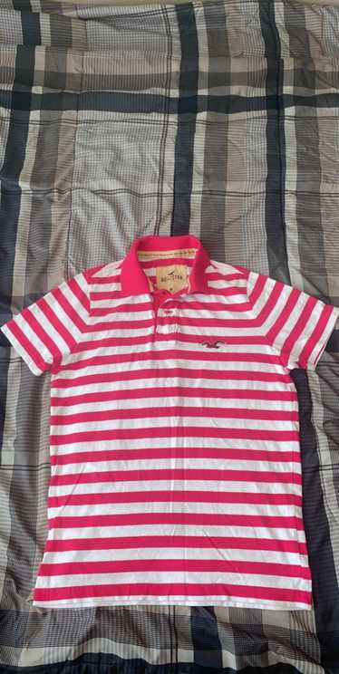 Hollister Pink x Polo Style x Hollister Shirt