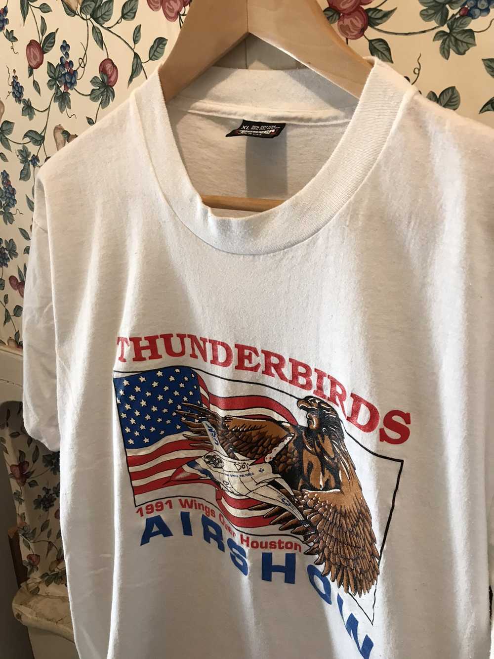 Screen Stars × Vintage Vintage 90s Thunderbird T-… - image 2