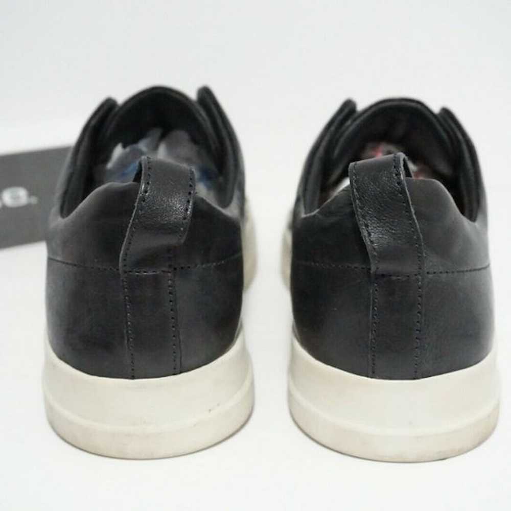 Vince Vince Slip On Sneakers Size Black Leather - image 4