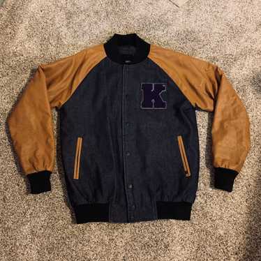 Krew KR3W Denim letterman jacket - image 1