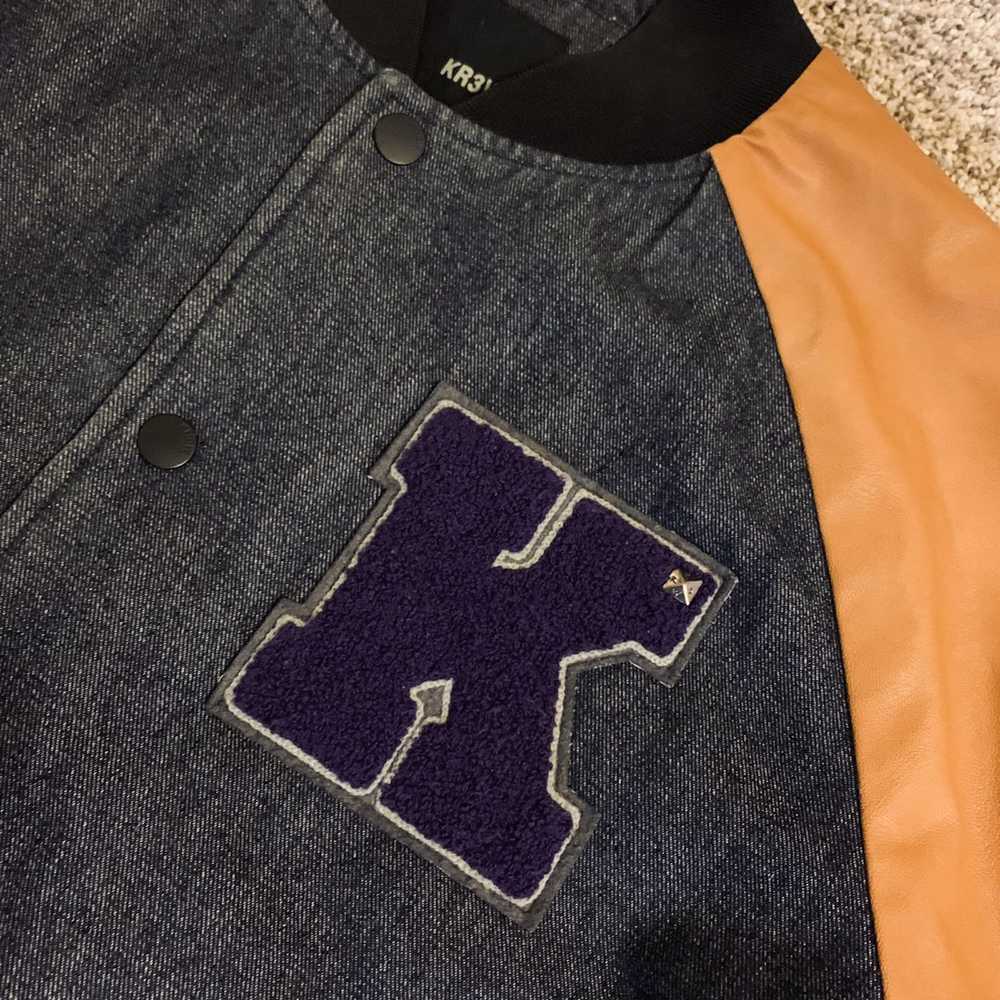 Krew KR3W Denim letterman jacket - image 2