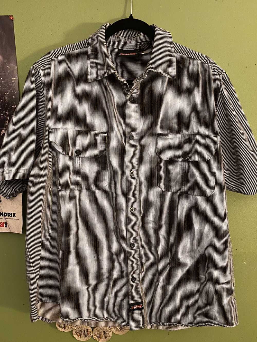 Dickies Vintage dickies button up utility shirt - image 5