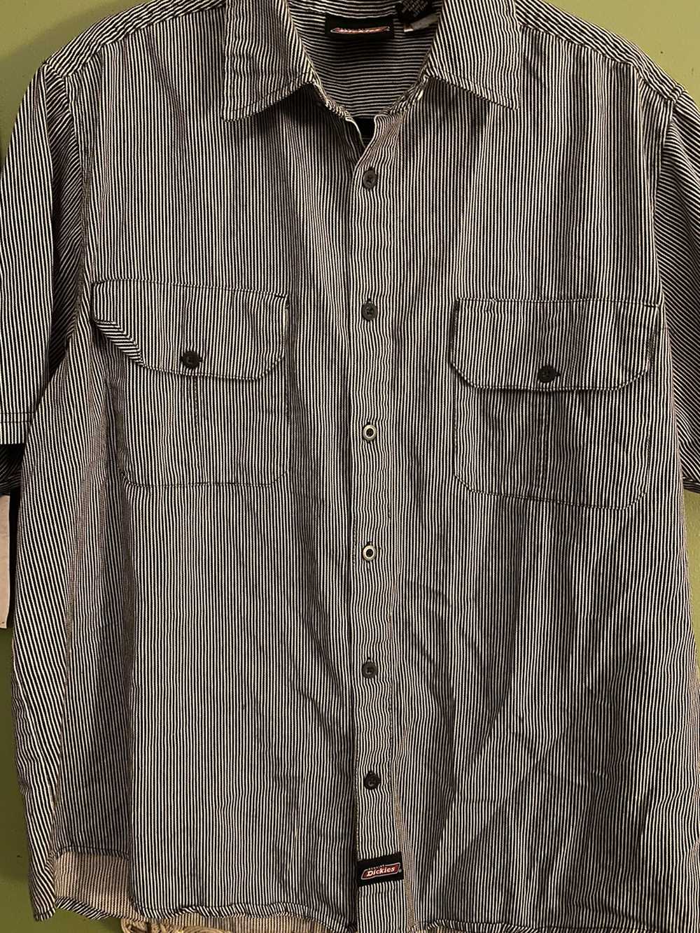 Dickies Vintage dickies button up utility shirt - image 6