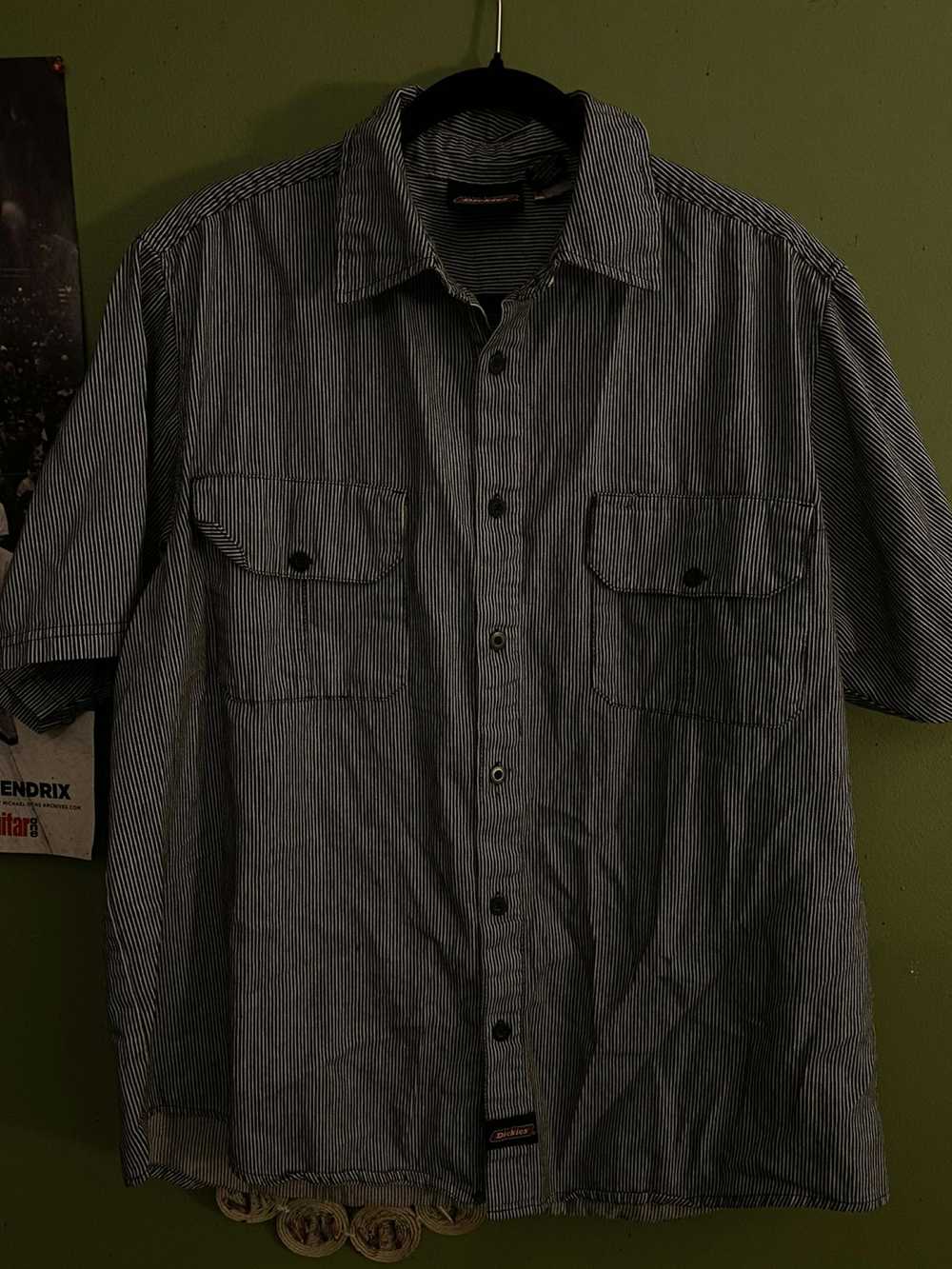 Dickies Vintage dickies button up utility shirt - image 8