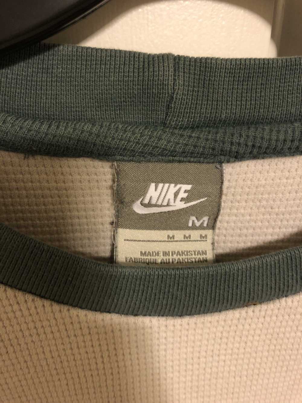 Nike Vintage White and Green Heavy Cotton Nike Lo… - image 2