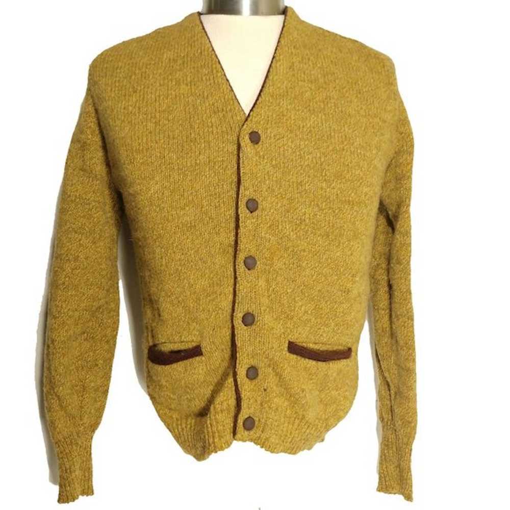 Vintage Rob Scot Vintage Wool Cardigan Sweater Sz… - image 1