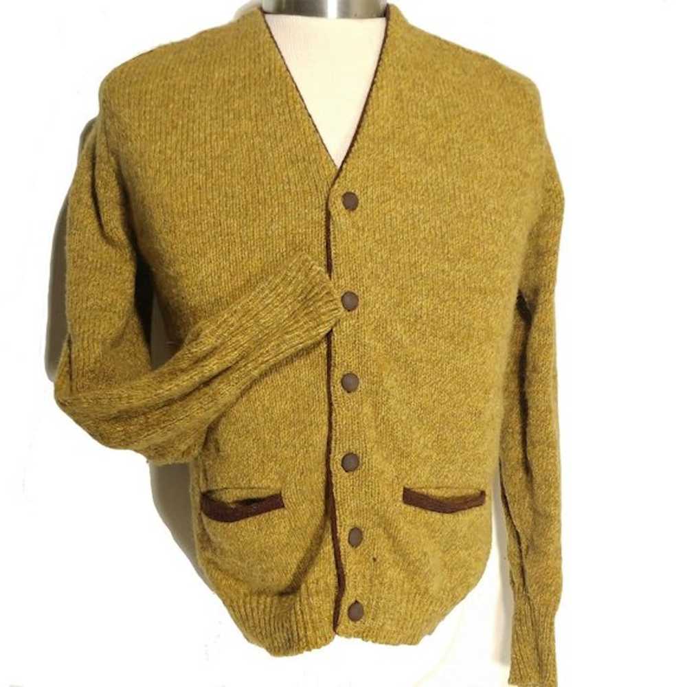 Vintage Rob Scot Vintage Wool Cardigan Sweater Sz… - image 4