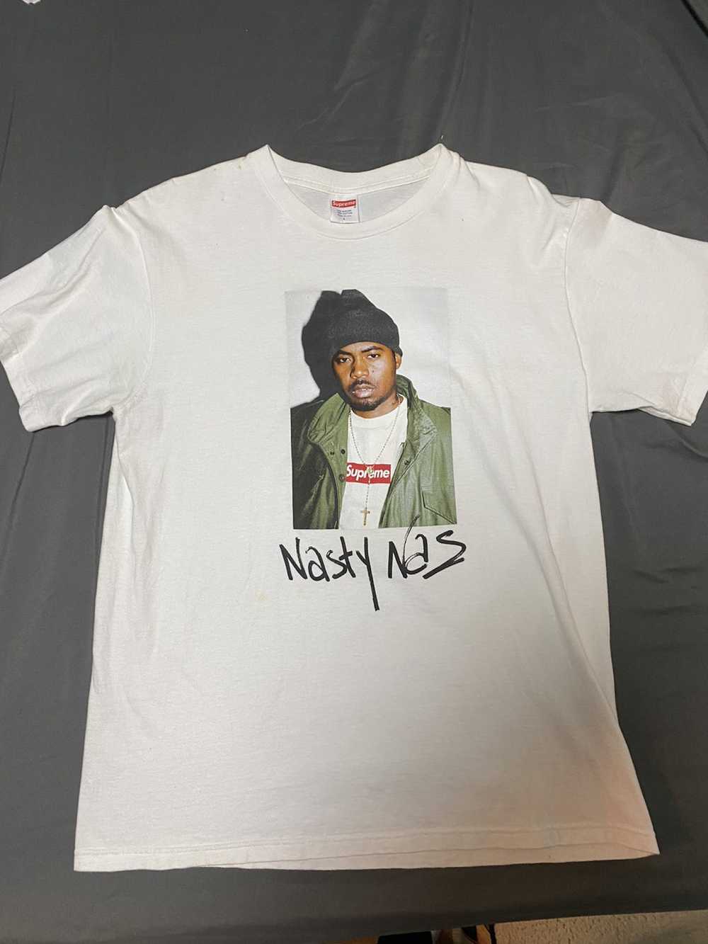 Supreme Nas Tee - image 1