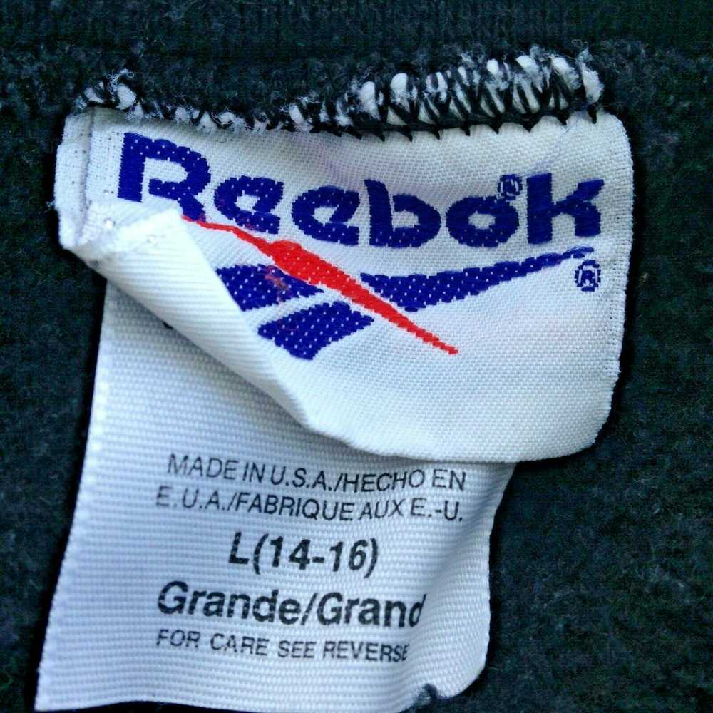 Reebok Reebok Vtg 90s Black Sweatshirt Large - image 2