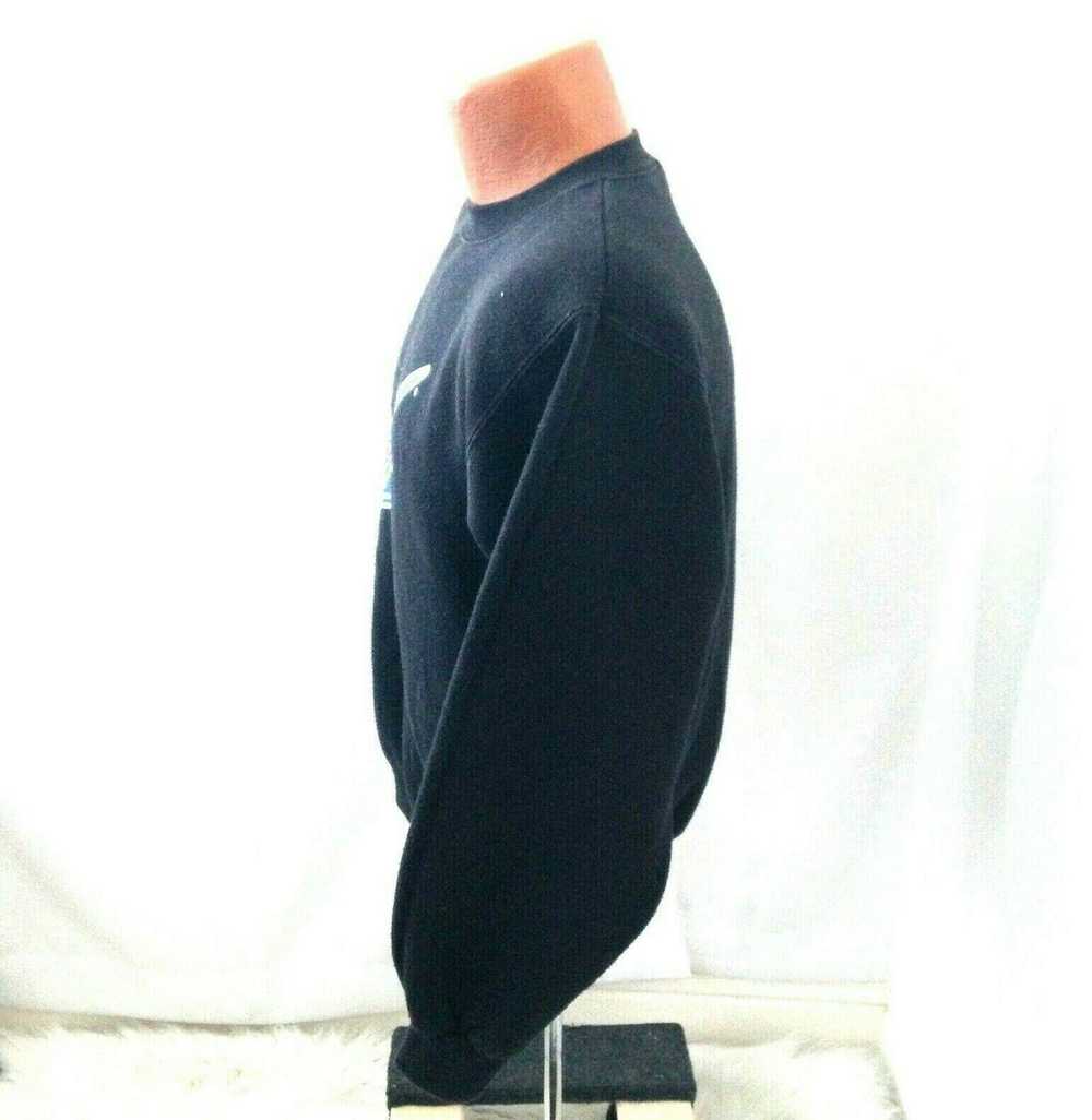 Reebok Reebok Vtg 90s Black Sweatshirt Large - image 6