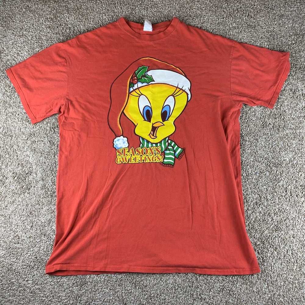 Vintage Vintage 90s Looney Tunes Tweety Season’s … - image 1