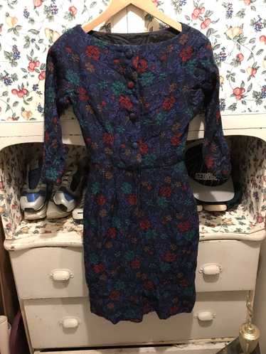 Vintage Vintage 90s Floral One Piece Dress