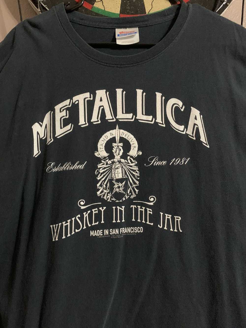 Band Tees × Metallica × Vintage Vintage 2005 Meta… - image 2