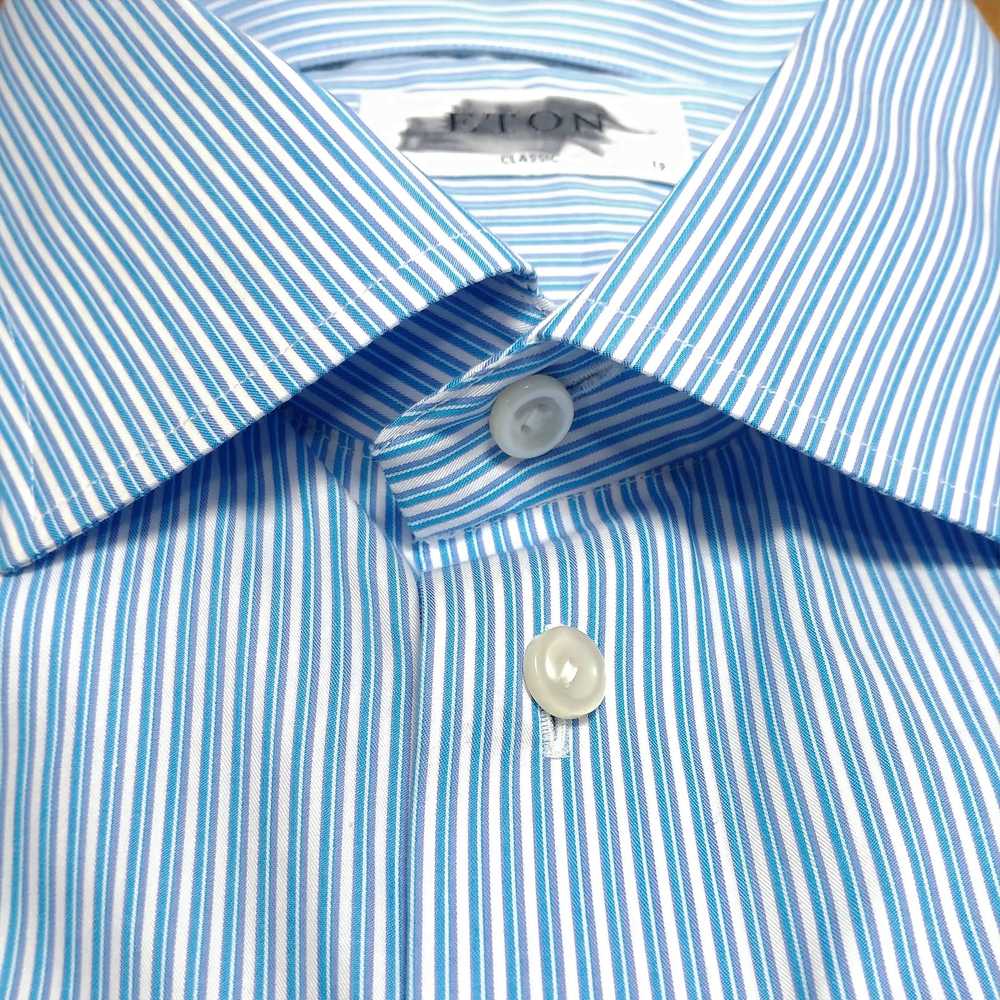 Eton ETON Slim Fit Luxury Shirt Big/Tall 19" - image 3