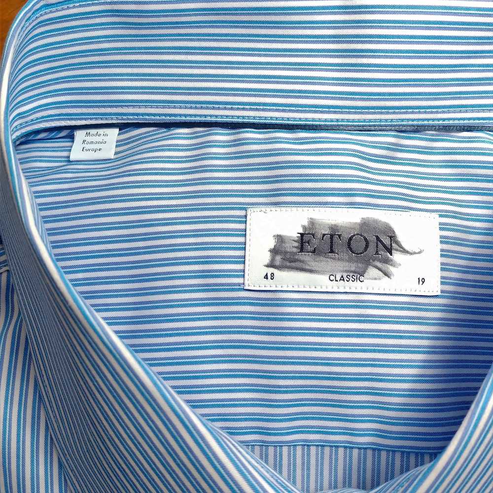 Eton ETON Slim Fit Luxury Shirt Big/Tall 19" - image 6
