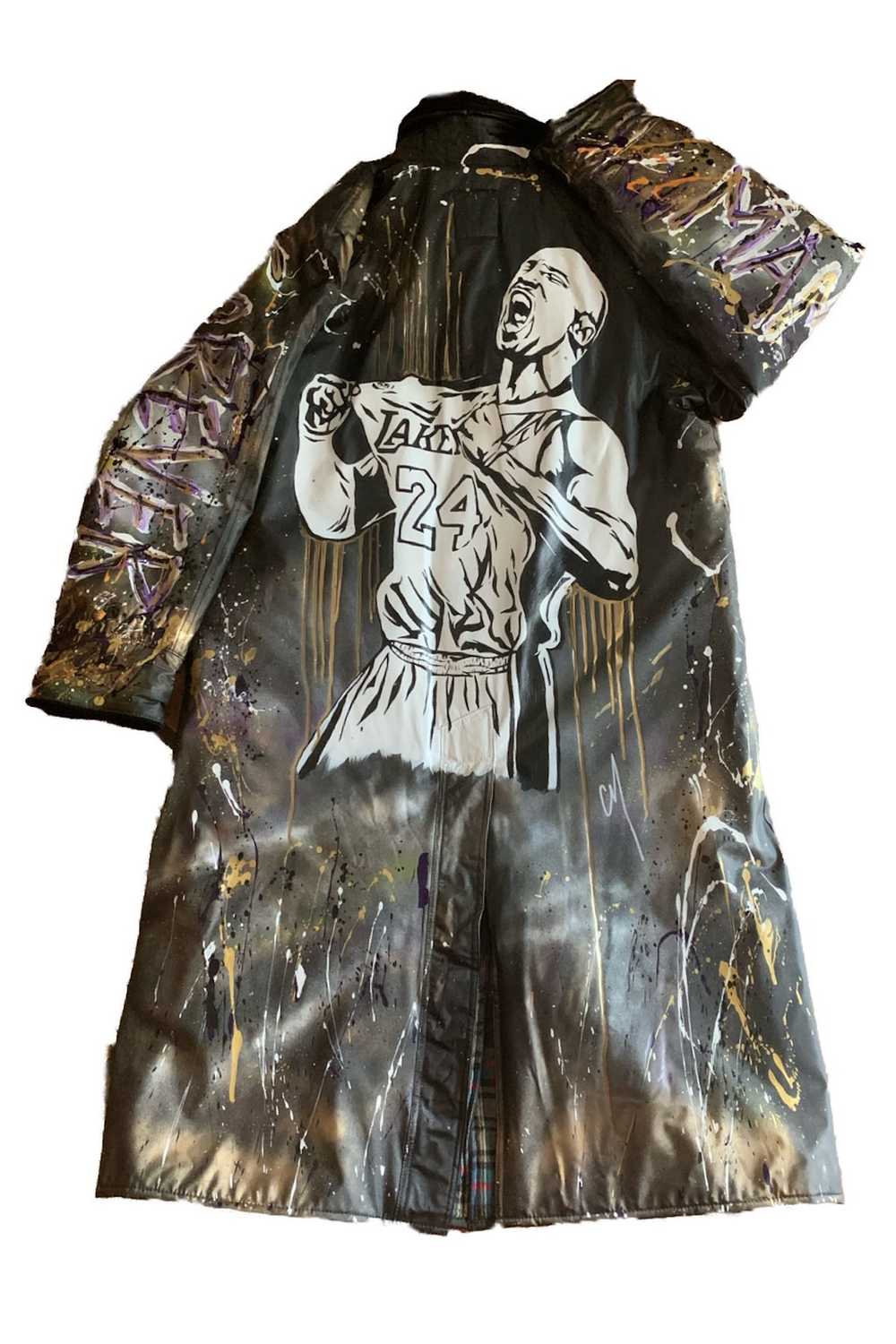 Rare Love Bryant Lakers Raincoat - image 2