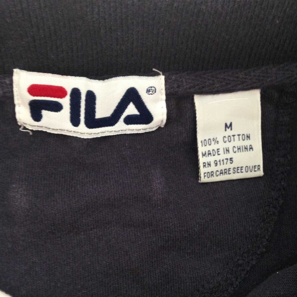 Fila Fila Vtg 90s Red White Blue Pullover Long Sl… - image 2