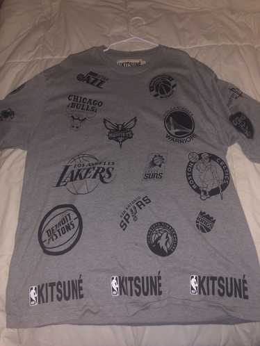 Maison Kitsune × NBA NBA x Maison Kitsuné team log