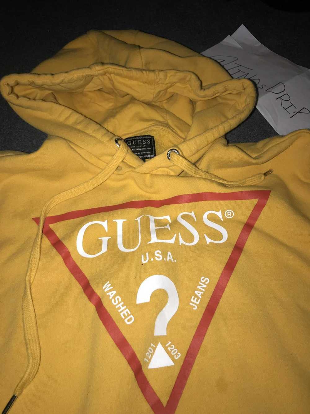 Guess GUESS Fleece Classic Logo Pullover - image 3