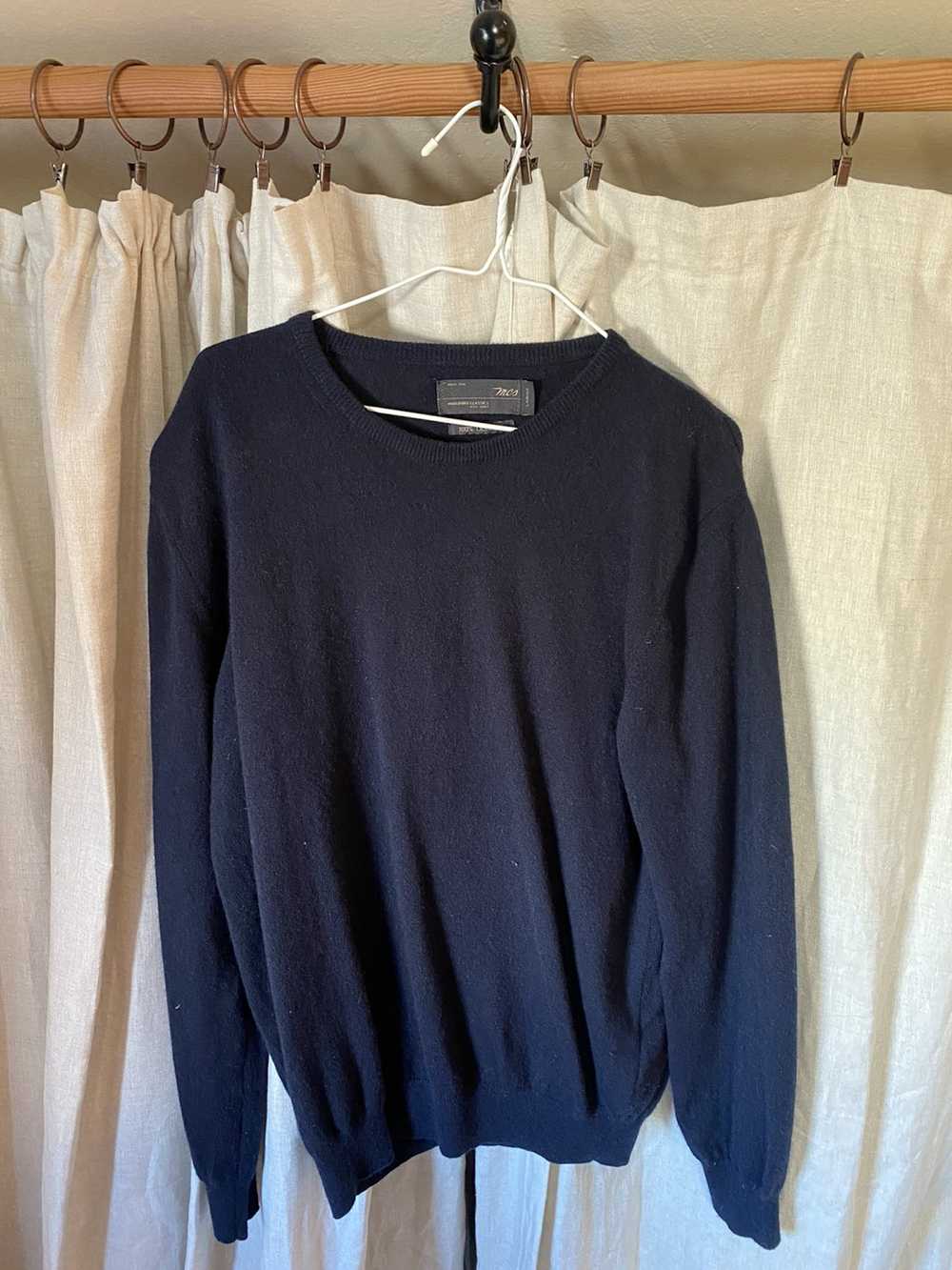 Marlboro Classics Navy blue cachemire mcs sweater - image 1