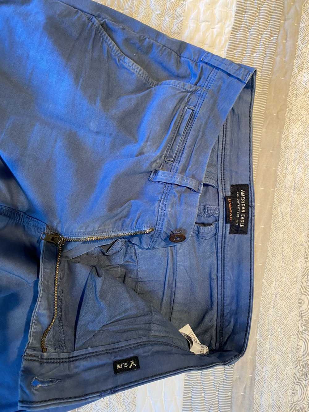 American Eagle Outfitters Blue aeo chino - image 3