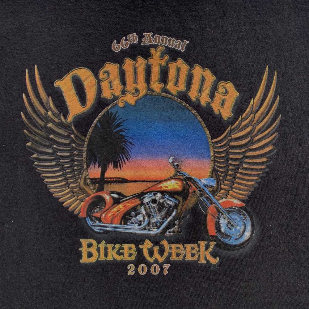 Daytona × Harley Davidson × Vintage Vintage 66th … - image 2