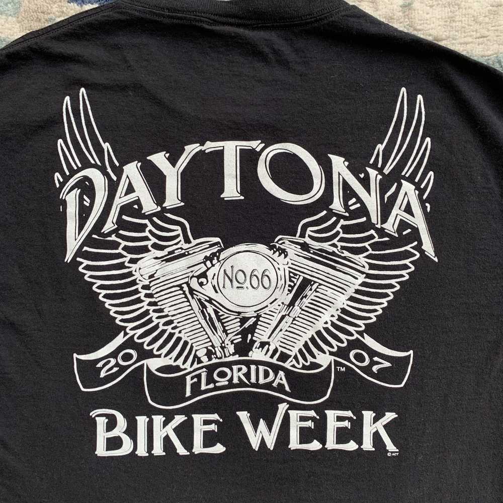 Daytona × Harley Davidson × Vintage Vintage 66th … - image 7