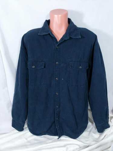 Levi's Levi Strauss Blue Button Shirt Sz XL Plaid… - image 1