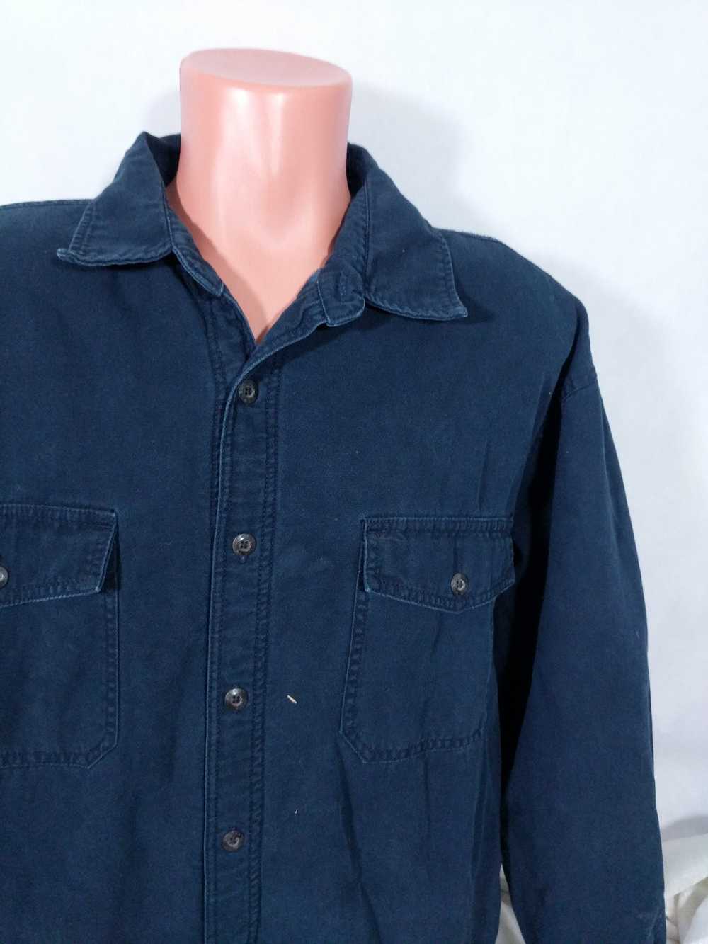 Levi's Levi Strauss Blue Button Shirt Sz XL Plaid… - image 2