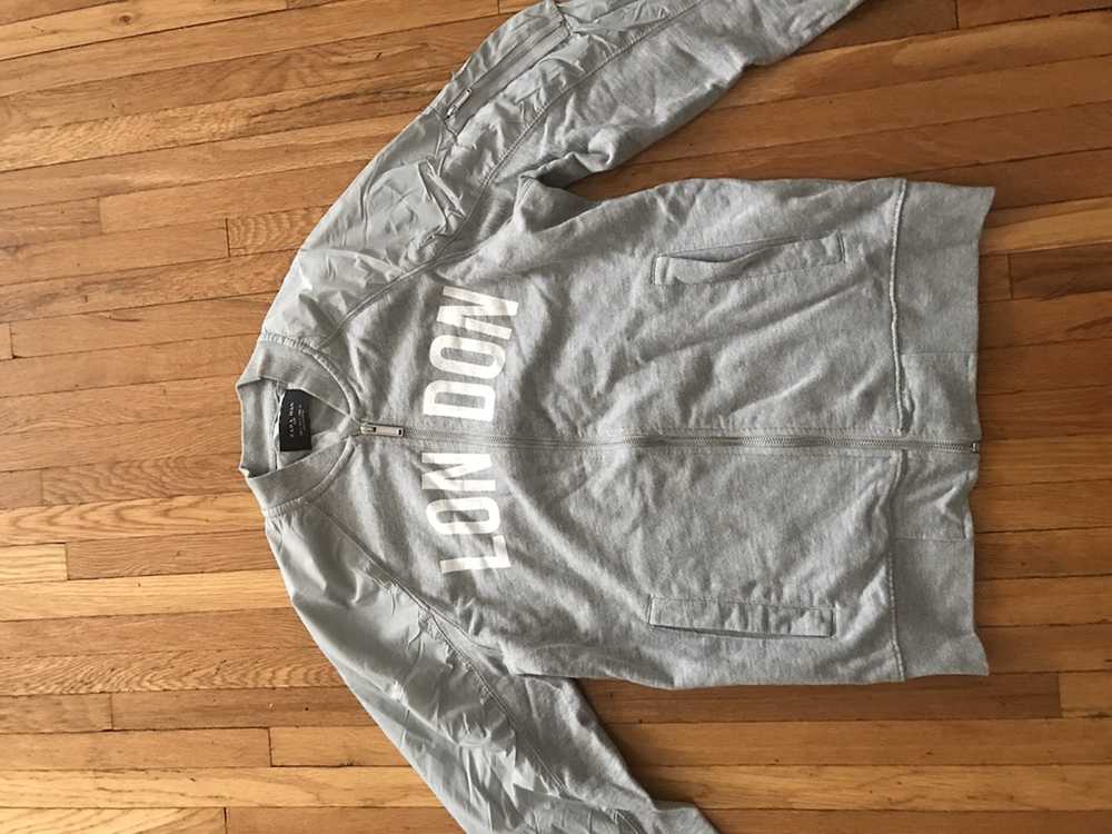 Zara LONDON grey lightweight jacket - image 2