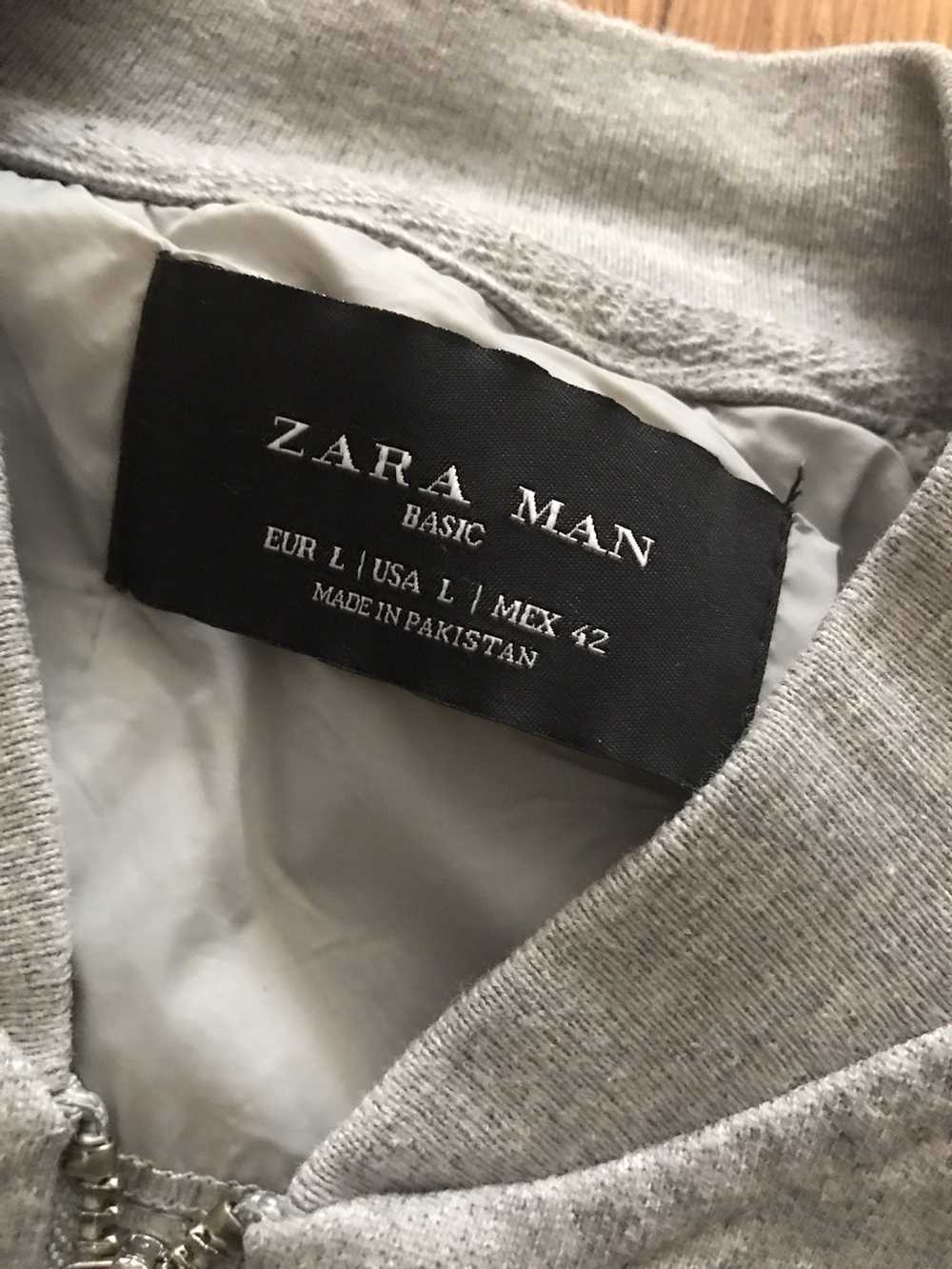 Zara LONDON grey lightweight jacket - image 4