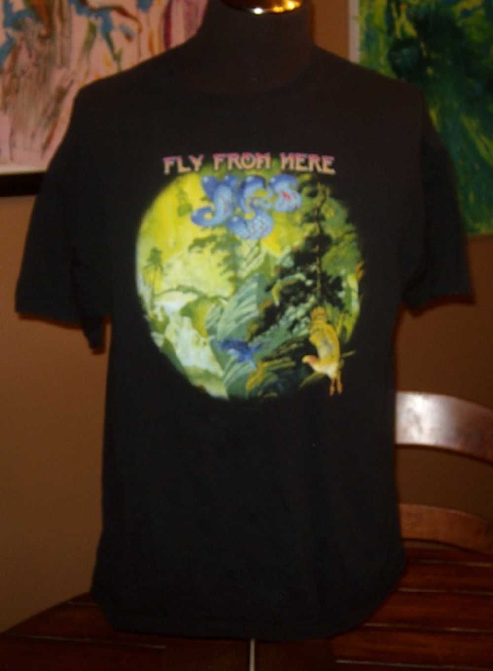 Band Tees 2011 YES Fly From Here World Tour Shirt… - image 3