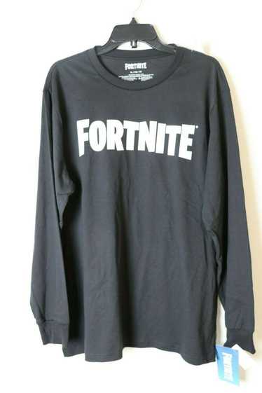 Vintage Lot Of 3 FORTNITE Men's Black Long Sleeve… - image 1