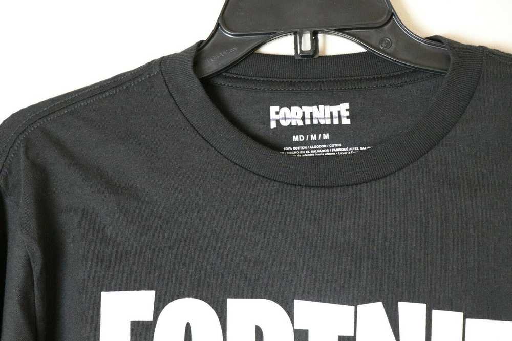 Vintage Lot Of 3 FORTNITE Men's Black Long Sleeve… - image 2