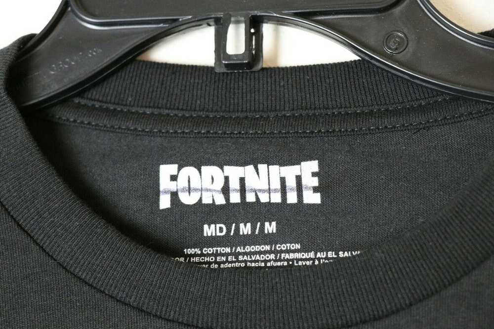 Vintage Lot Of 3 FORTNITE Men's Black Long Sleeve… - image 3