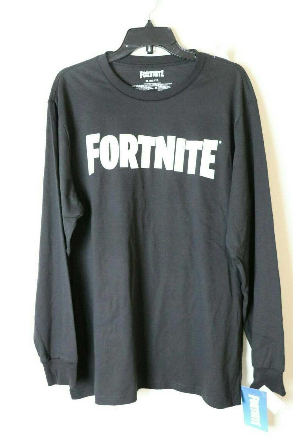 Vintage Lot Of 3 FORTNITE Men's Black Long Sleeve… - image 5